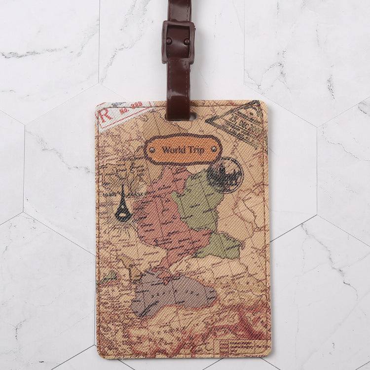 Leather Luggage Tag