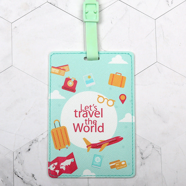 Leather Luggage Tag