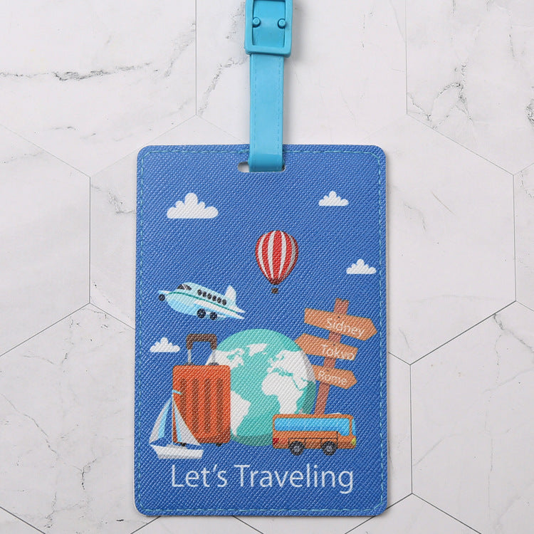 Leather Luggage Tag