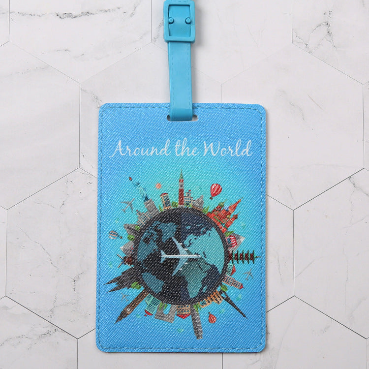 Leather Luggage Tag